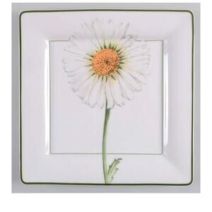 Villeroy & Boch Flora Marguerite Square Dinner Plate or Platter 10.5" mm